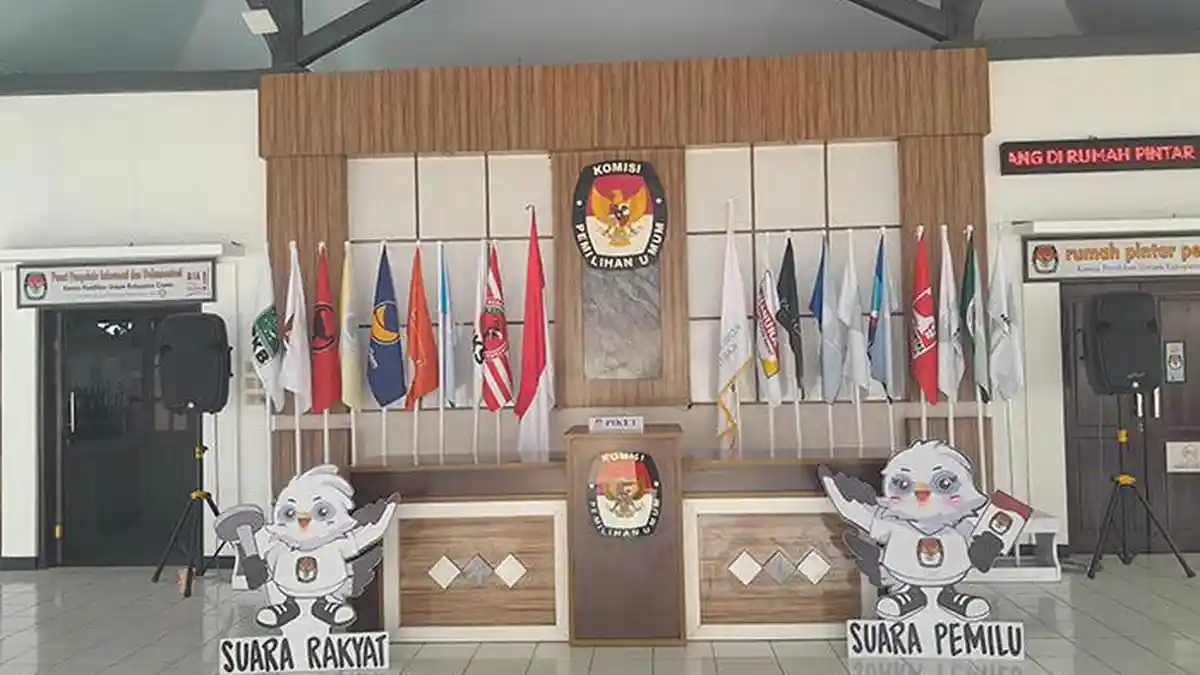 KPU Ciamis Masih Lakukan Proses Pencermatan Perancangan DCT Pileg 2024