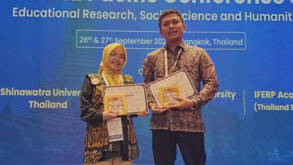 2 Mahasiswa S3 UIN Sunan Kalijaga Riset di Tokyo Soal KDRT, Prsentasikan Hasil di Thailand