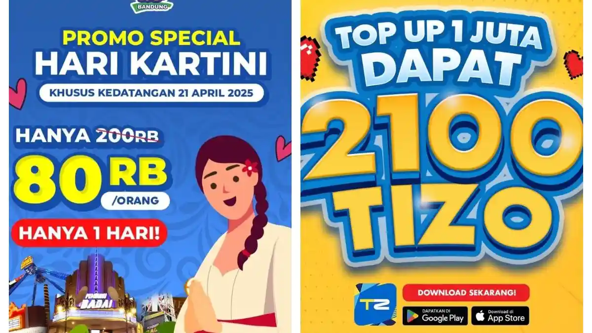 2 Tempat Bermain Ini Beri Promo di Hari Kartini,  Satunya Ada di Bandung