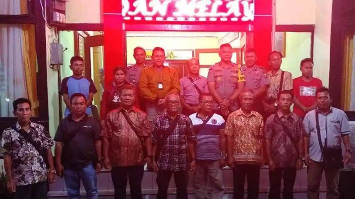 Kasus Pengeroyokan Tahanan di Mapolsek Empanang Diselesaikan Secara Adat