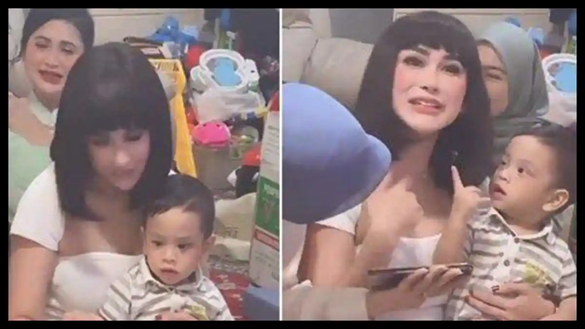 Bebizie Terharu Dipanggil Mami, Kerinduan Gala Sky Pada Vanessa Angel Terobati