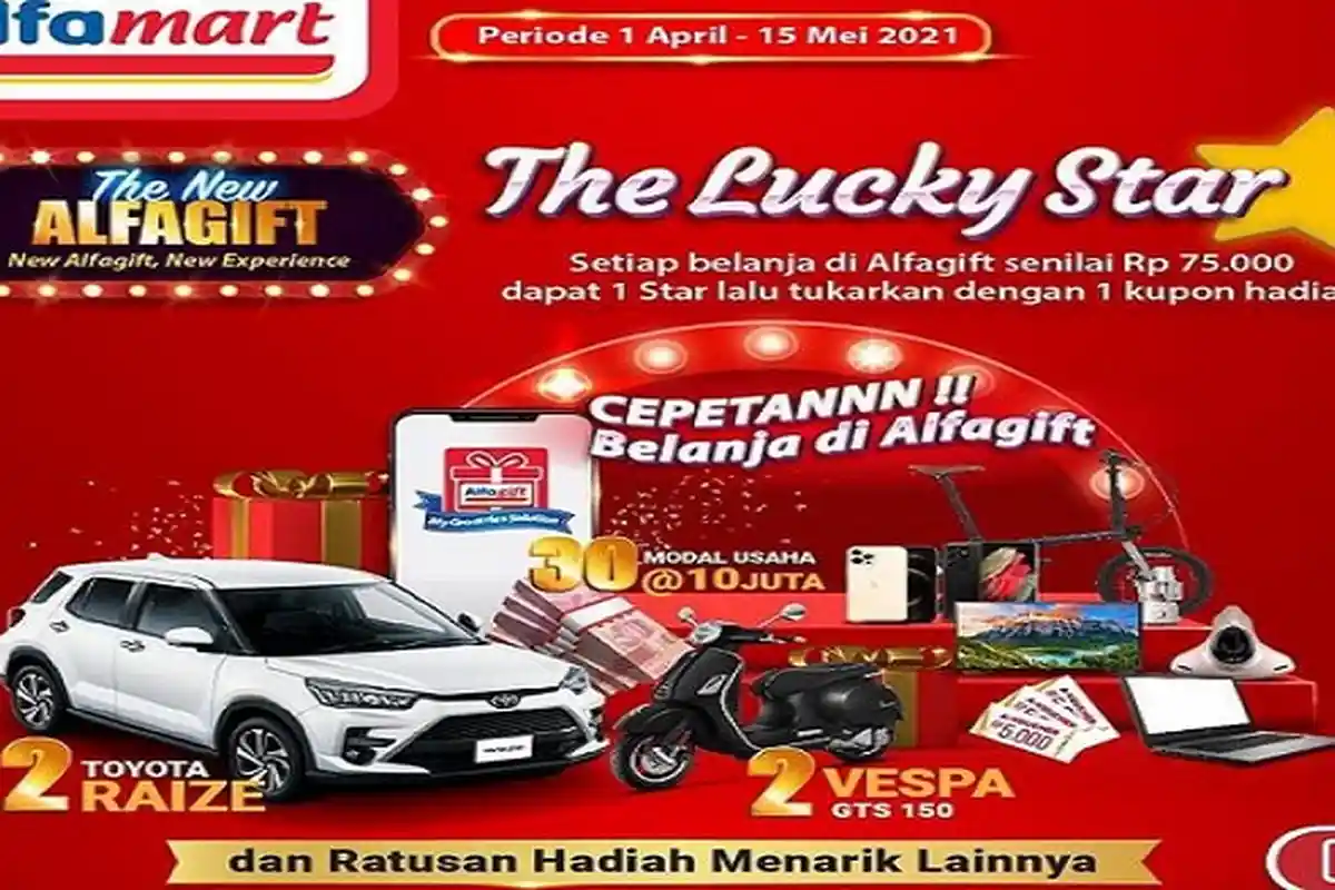 Promo Terbaru Alfamart PSM 1 - 7 April 2021, Paket Axis Diskon Rp 20 Ribu, Tukar Voucher Cashback