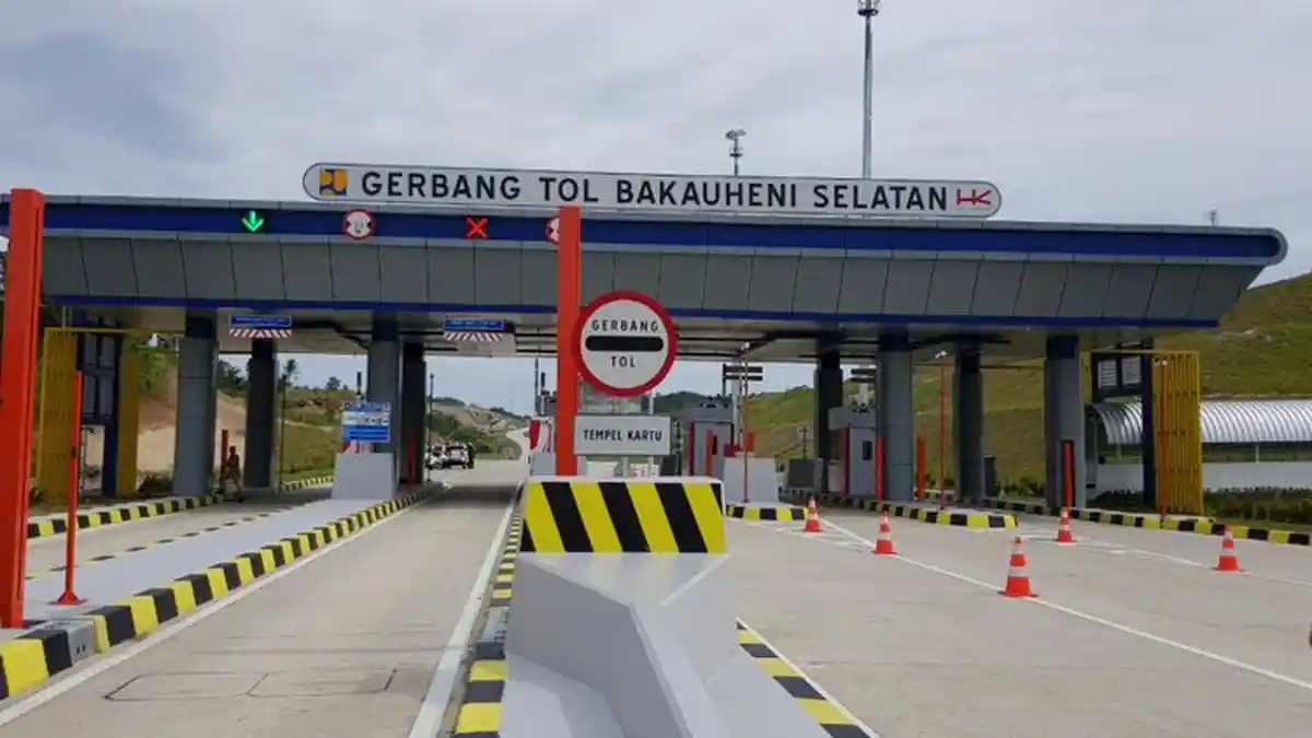 Tarif Jalan Tol Trans Sumatera Bakauheni-Palembang pada Mudik Lebaran 2024