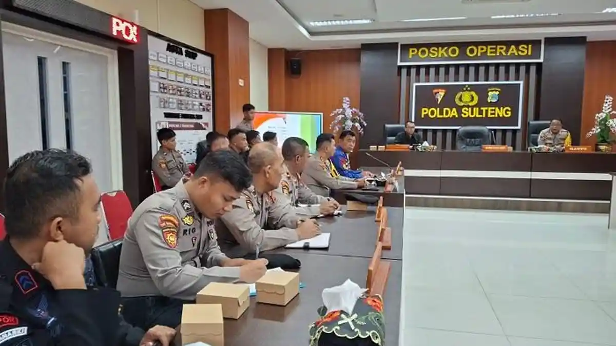 Polda Sulteng Terjunkan 30 Personel Khusus Kawal Cagub dan Cawagub Sulteng