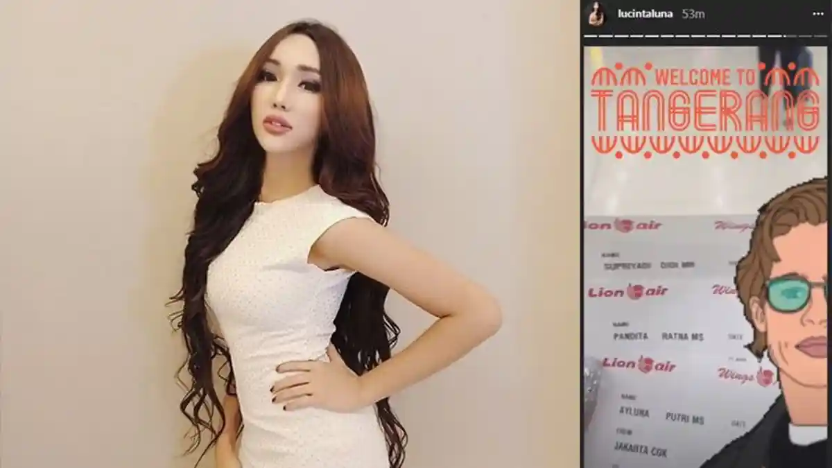Identitas Lucinta Luna Terungkap Lewat Tiket Pesawat, Nama Aslinya Sama dengan Nama Baru M. Fatah!