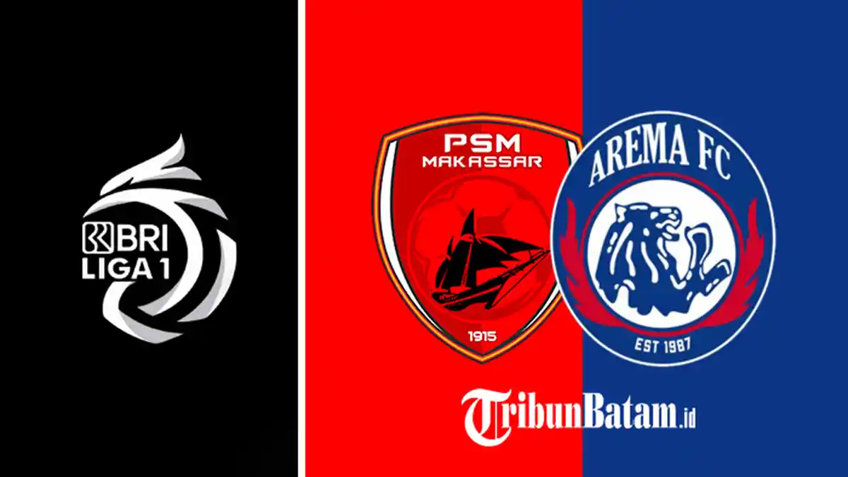 PSM Makassar vs Arema FC Kick Off Pukul 18.30 WIB Live Indosiar,