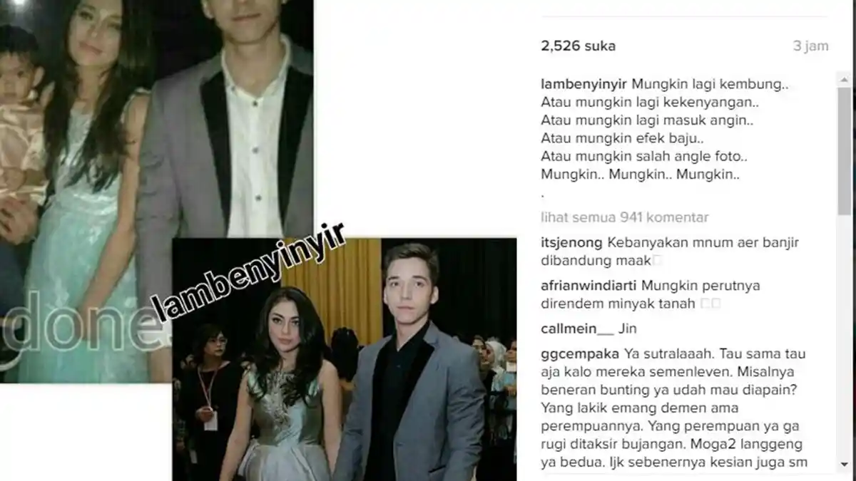 Celine Evangelista Pamer Perut Buncit, Doa Stefan William Terkabul?