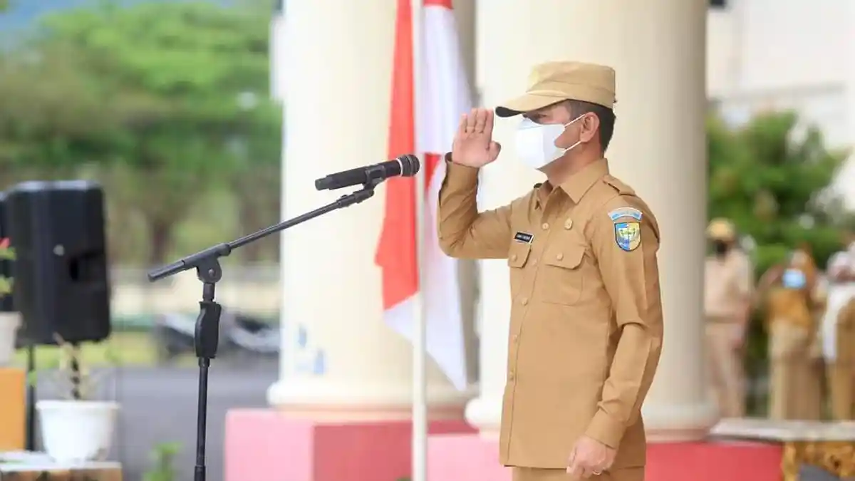 Pimpin Apel Perdana, Sekda Bolmut Jusnan Mokoginta Tegaskan Ini untuk Para ASN