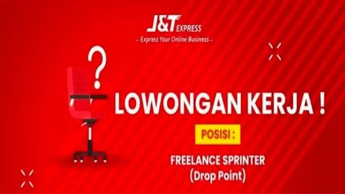 Lowongan Kerja Sprinter Freelance J&T Kendari Upah Rp100 Ribu per Hari, Cek Syarat dan Cara Daftar