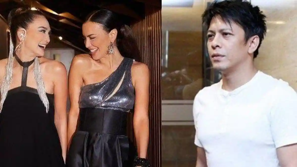 Keakraban Luna Maya dan Sophia Latjuba, Para Mantan Ariel NOAH Bergaya Cantik dan Pose Bareng