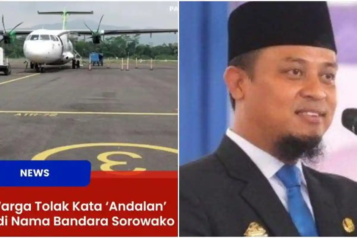Sebut Andalan Pil KB, Warga Tolak Singkatan Andi Sudirman Sulaiman jadi Nama Baru Bandara Sorowako