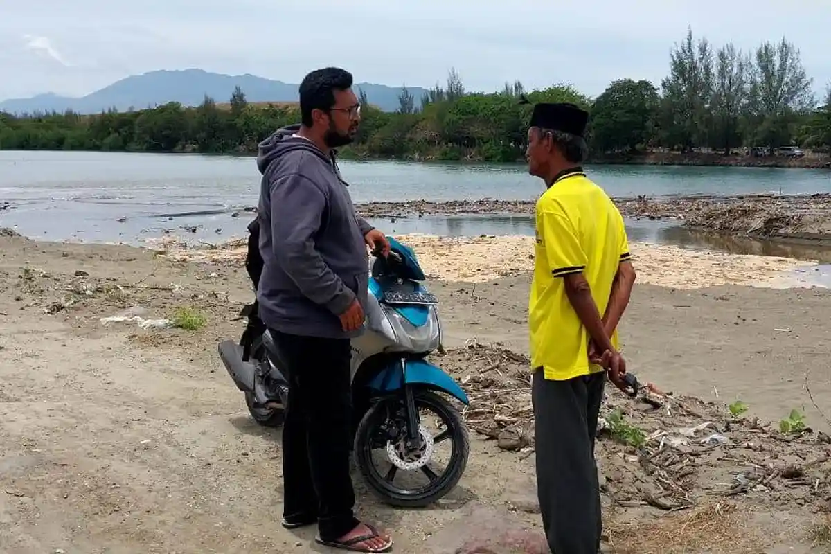 Sudah Tiga Kapal Karam, Nelayan Keluhkan Pendangkalan Kuala Krueng Aceh