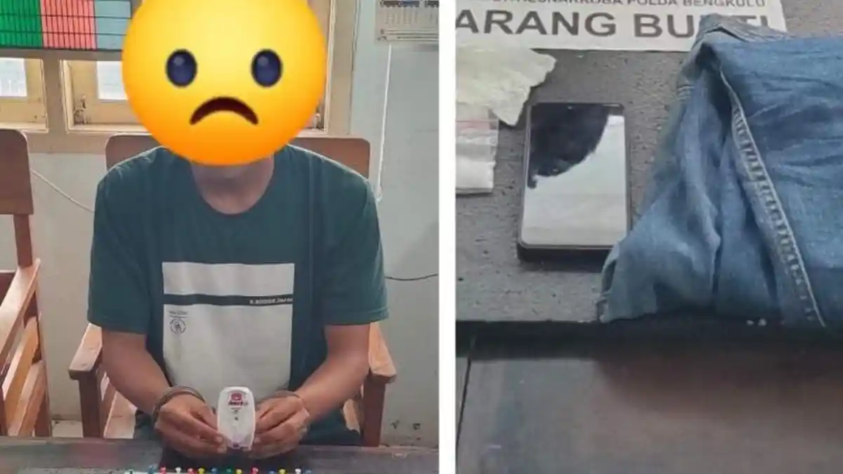 Ribut di Halaman Hotel, Warga Asal Kepahiang Ini Kedapatan Bawa Sabu
