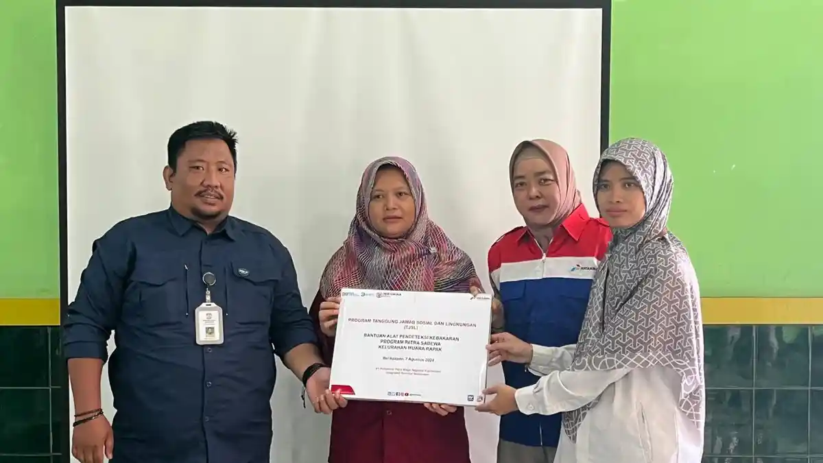 Peduli Terhadap Bencana, Pertamina Luncurkan Alat Pendeteksi Kebakaran