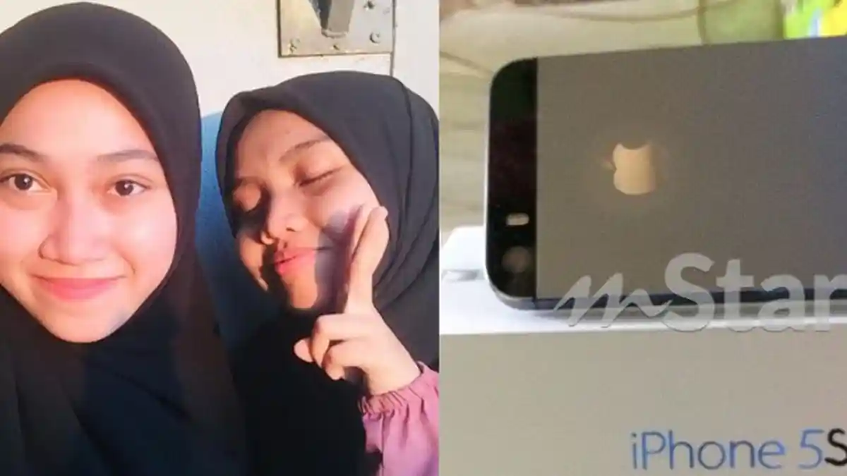 Tak Ada HP untuk Belajar di Rumah Selama Corona, Gadis Ini Kaget Dibelikan Temannya iPhone Baru
