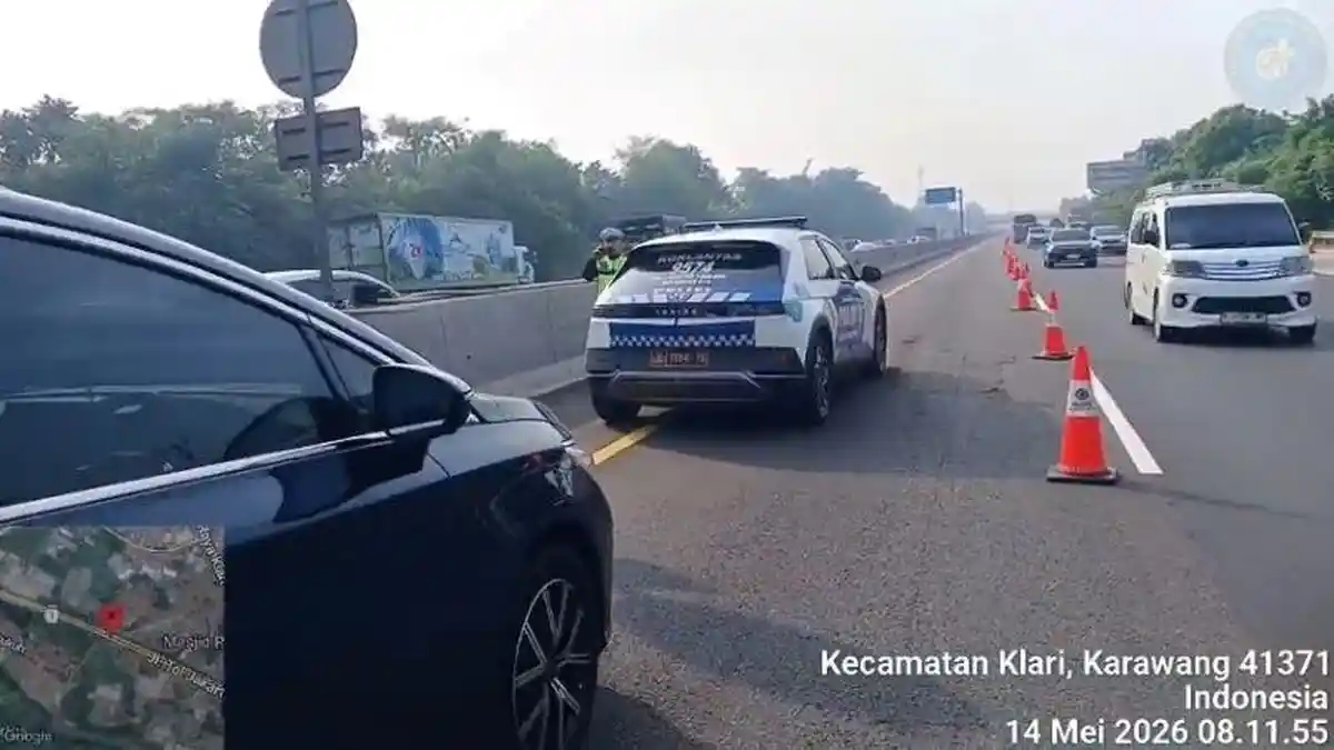 Libur Panjang Tiba, Tol Jakarta-Cikampek Buka Contraflow KM 55-65 Pagi Ini