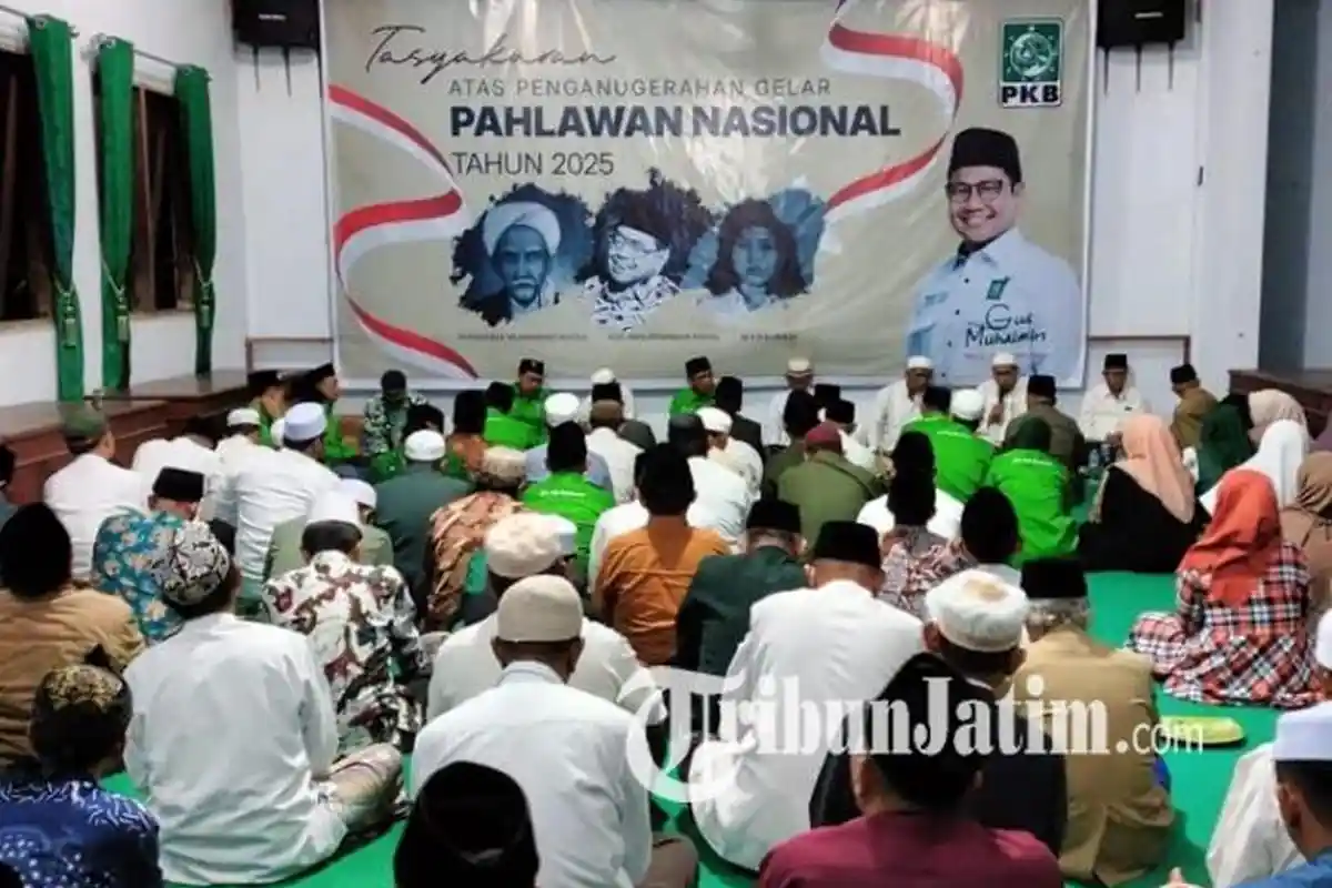 PKB Bondowoso Gelar Tasyakuran atas Gelar Pahlawan 3 Tokoh Jatim, Dhafir: Penyemangat