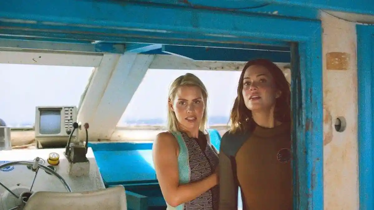 Sinopsis Film 47 Meters Down, Aksi Lisa dan Kate Terjebak di Bawah Laut Melawan Serangan Hiu