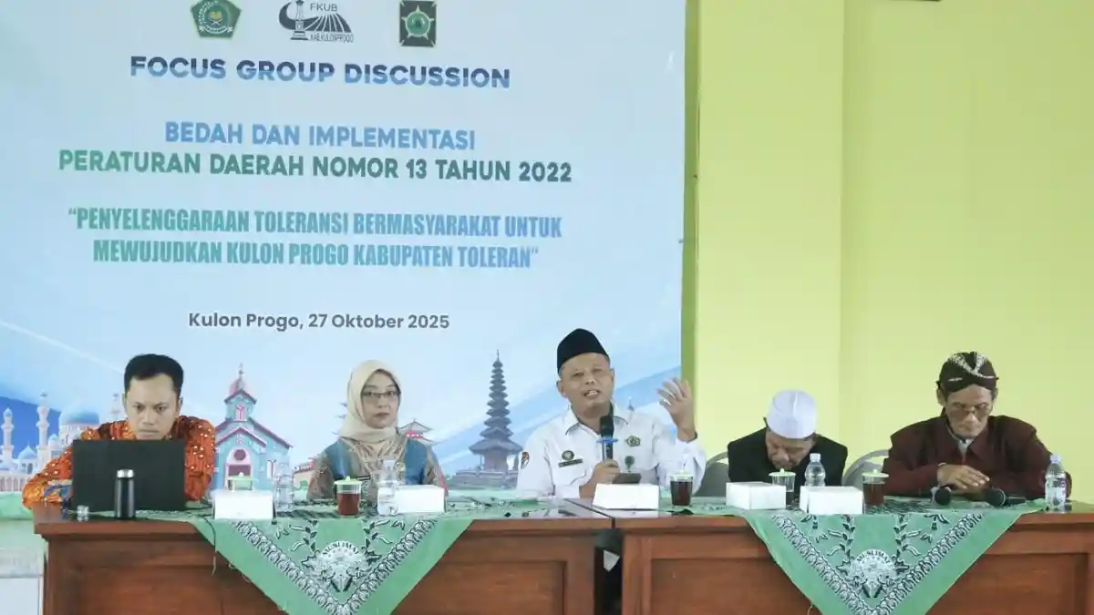 Kankemenag Kulon Progo Dorong Perda Toleransi Bermasyarakat