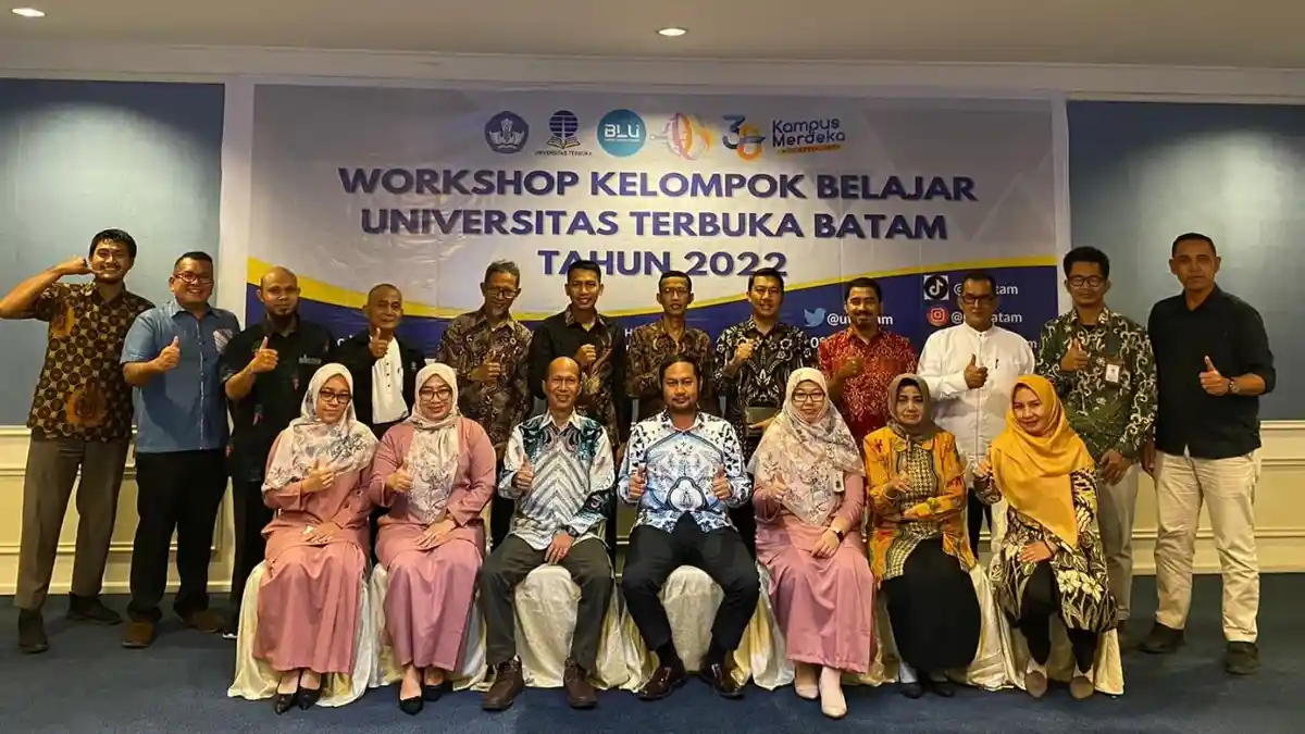 Universitas Terbuka Batam Selenggarakan Workshop Pengurus Kelompok Belajar 2022