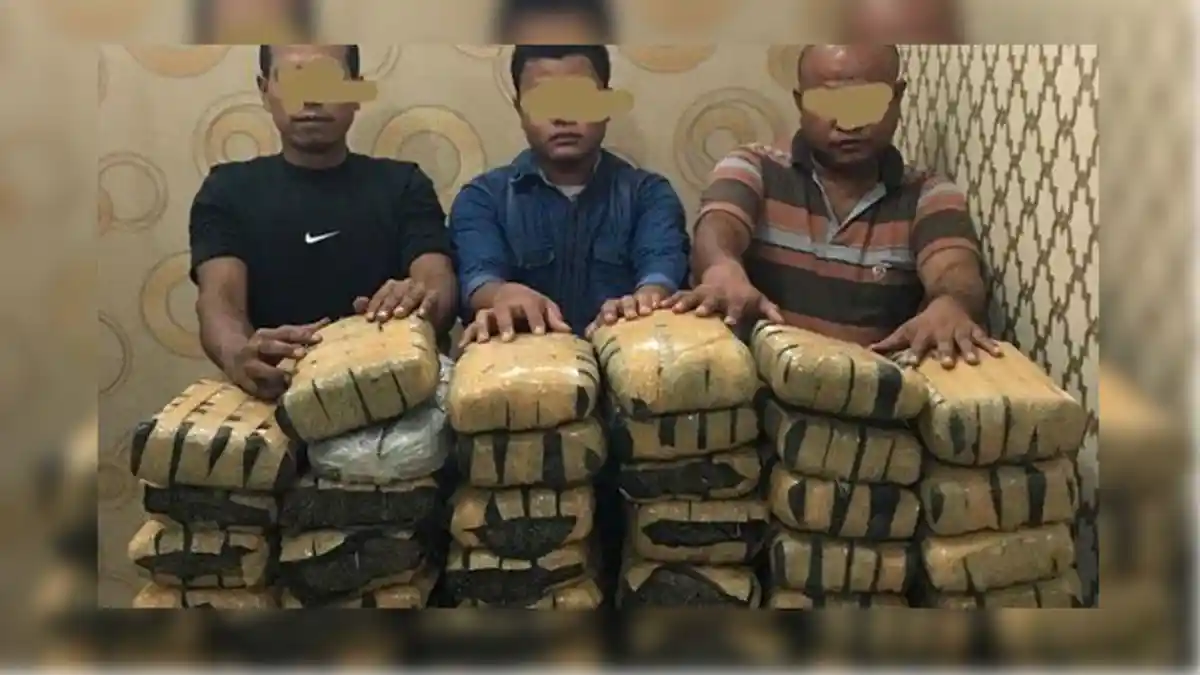 Polisi Tangkap Pria Mantan Panglima GAM Saat Akan Menjual Ganja Kering 80 Kilogram, Pernah Divonis