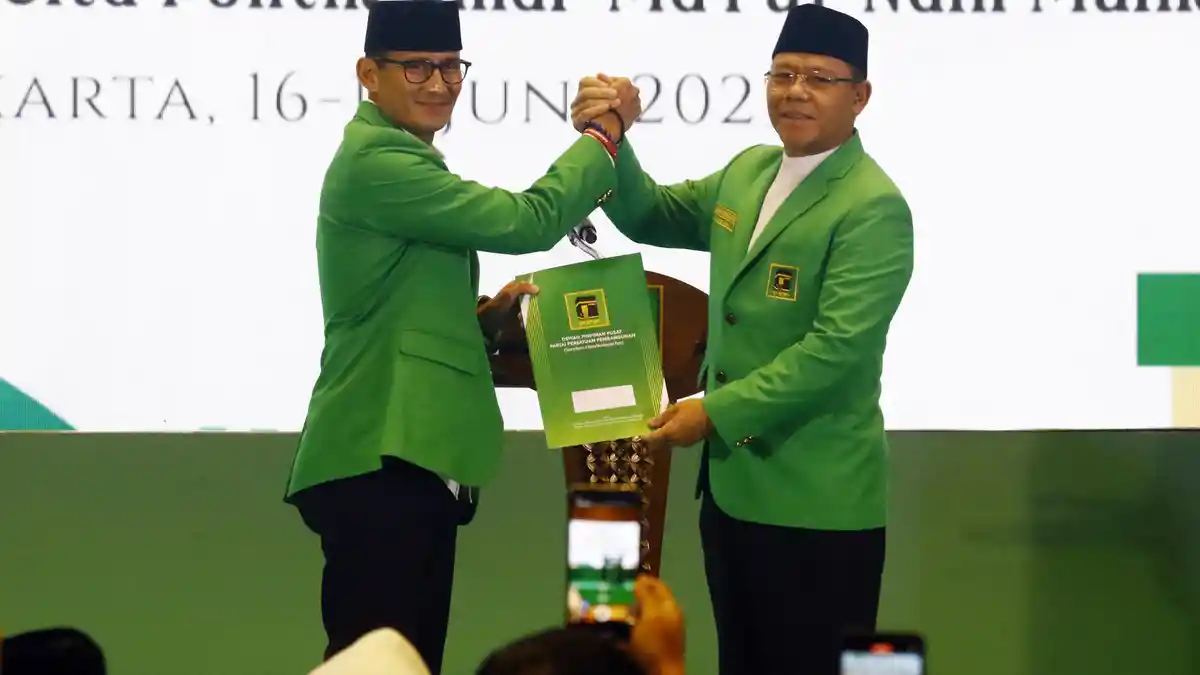 PPP Optimis Sandiaga Uno Jadi Cawapres Ganjar Pranowo, Tapi Tak Paksa PDIP