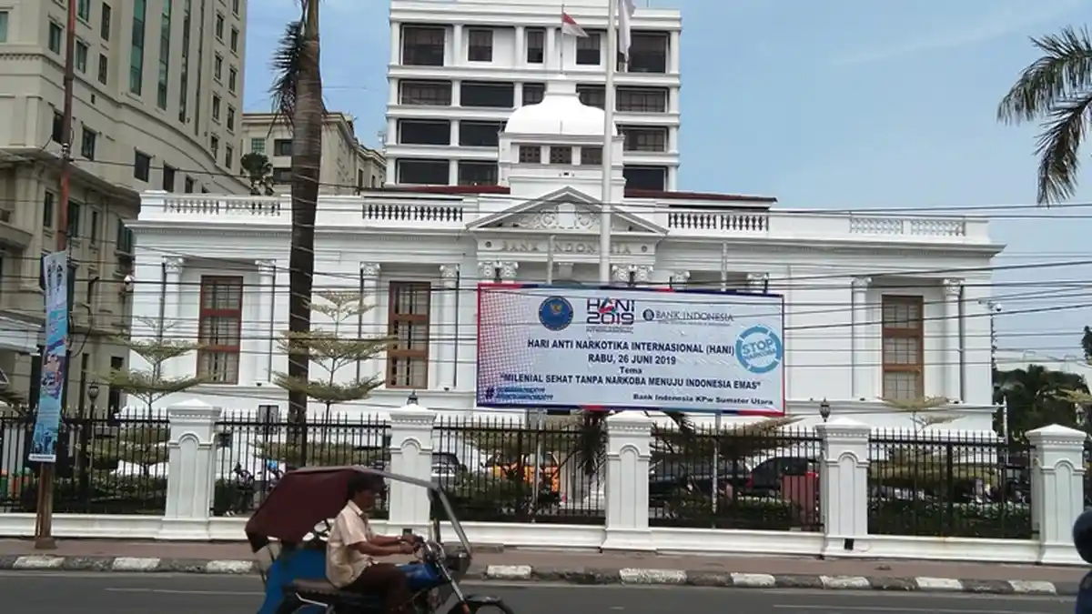 Gedung Bank Indonesia di Medan, Jam Besarnya Pernah Hilang