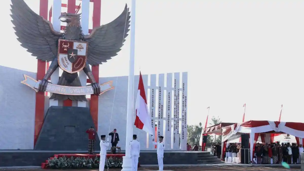 Peringati Hari Lahir Pancasila di Lereng Merbabu-Merapi, Ganjar Serukan Masyarakat Bersatu