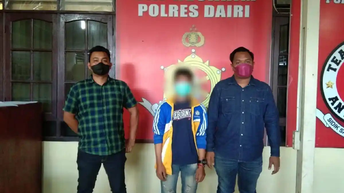 Reskrim Polres Dairi Tangkap Pelaku Judi Togel di Ringroad