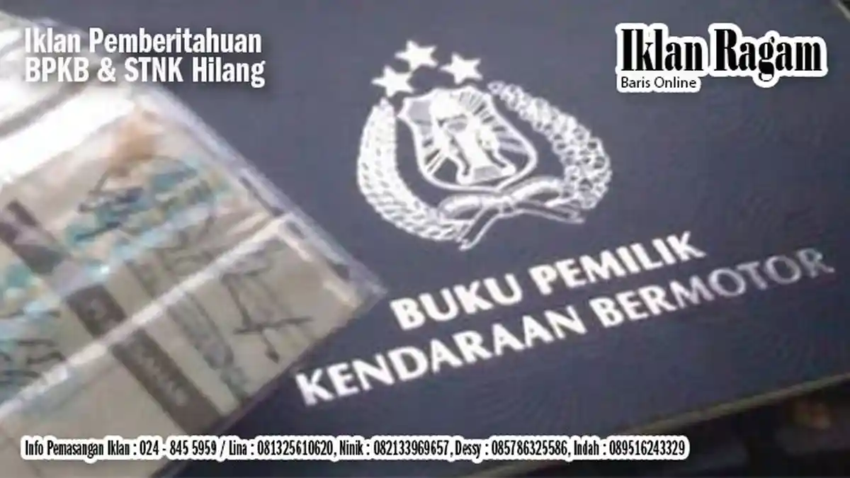 Cara Mengecek Surat Kendaraan Palsu atau Asli, Waspada Penipuan Saat Membeli