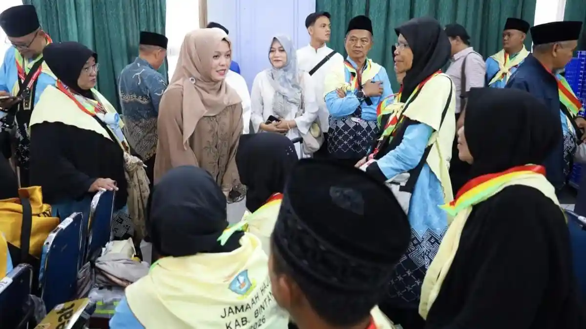 44 CJH Bintan Berangkat ke Tanah Suci Hari Ini, Wabup Deby Pesan Saling Jaga dan Kompak