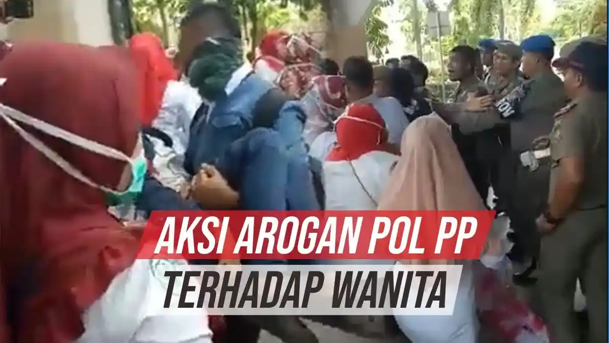 Saling Dorong dengan Satpol PP, 2 Tenaga RTK Dibawa ke Rumah Sakit akibat Cedera