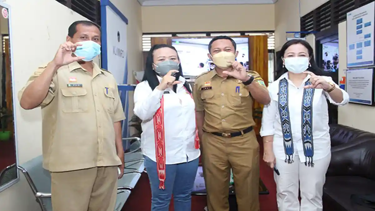 KI Kalbar Lakukan Visitasi Monev Keterbukaan Informasi Badan Publik Tahun 2021 di Kabupaten Sanggau