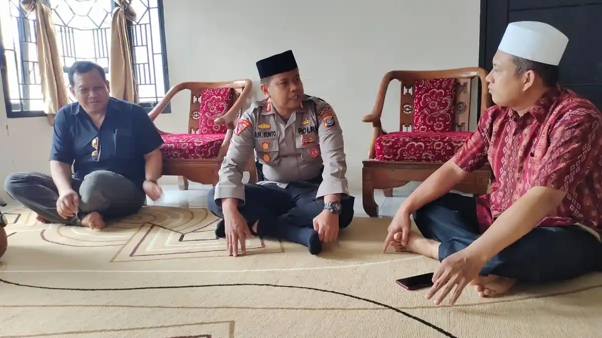 Cipta Kamtibmas di Bulan Ramadan Kapolres Tebingtinggi Sambangi Tokoh Agama