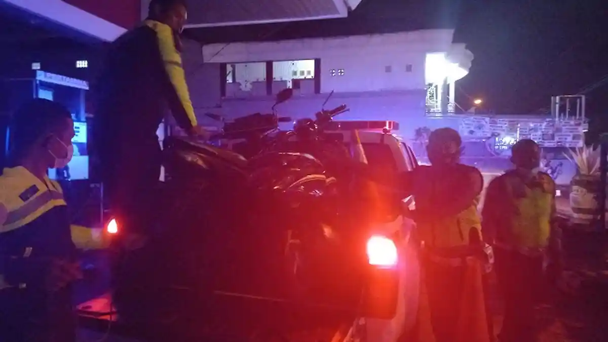 UPDATE - Kecelakaan Maut di Jalan Rama Klungkung, Semua Pengendara Tidak Pakai Helm