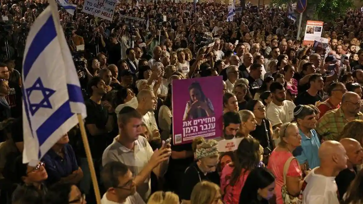 Demonstrasi Meletus di Israel, Massa Desak Netanyahu Mundur