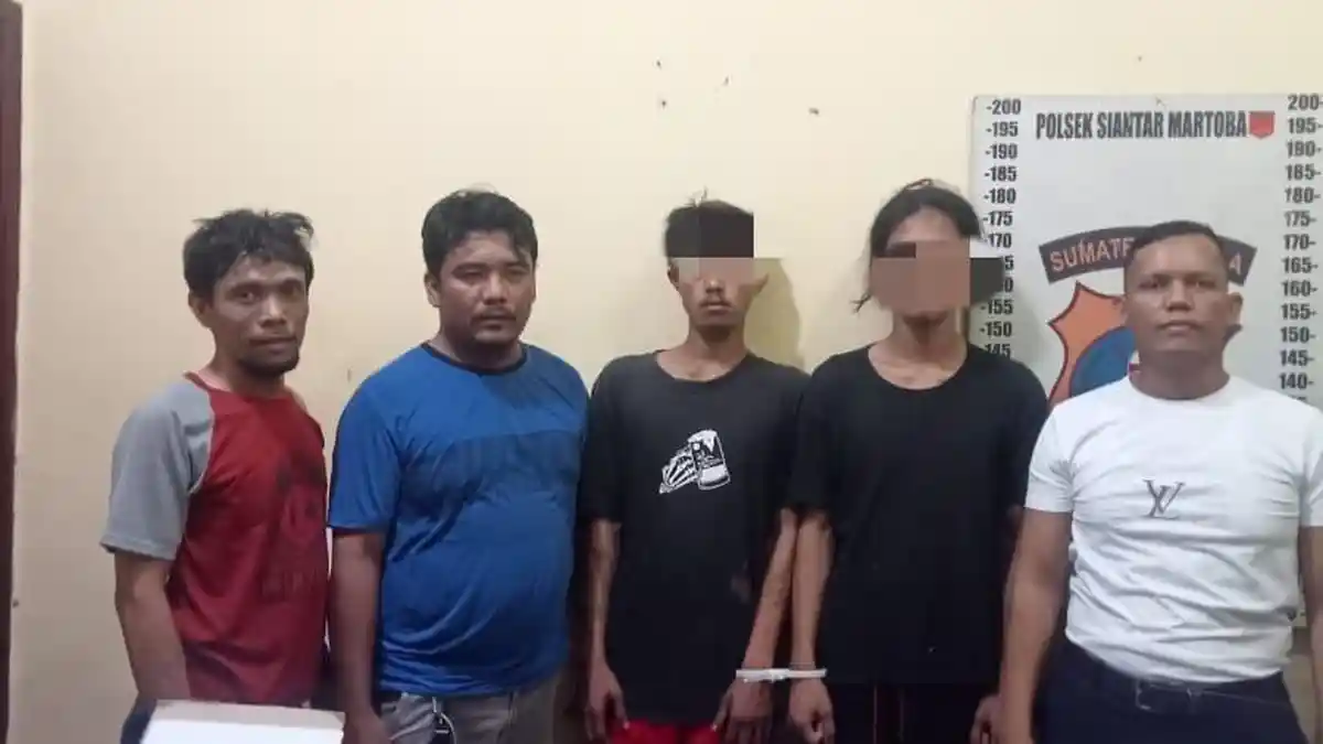 Pura-pura Pinjam Ponsel, 2 Pelaku Pencurian di Rumah Warga Berhasil Diamankan Polsek Siantar Martoba