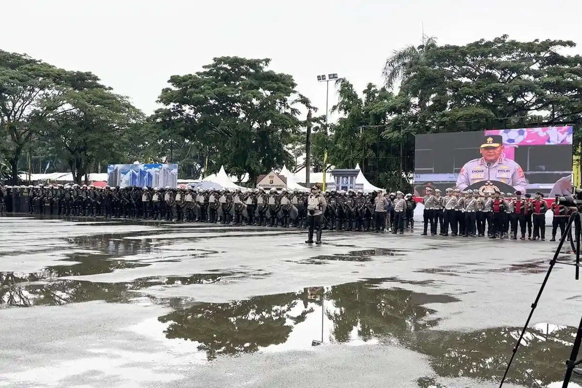 Polda Kaltim Gelar Simulasi Sistem Pengamanan Kota untuk Jamin Keamanan dan Ketertiban Masyarakat