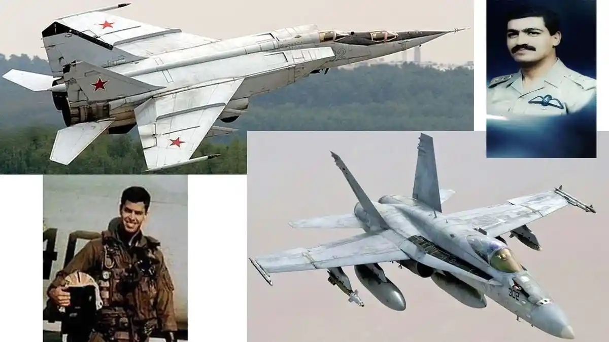 Kisah Operasi Badai Gurun, Jet Tempur MiG-25 Irak Bakar Pesawat Tempur F/A-18 Hornet AS