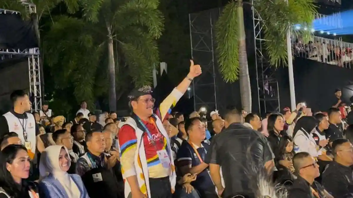 Wagub Kaltara Ingkong Ala Hadiri Pembukaan FORNAS VIII NTB 2025