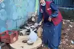 Lewat Medsos, Ketua RT Parangloe Idawati Edukasi Warga Soal Sampah