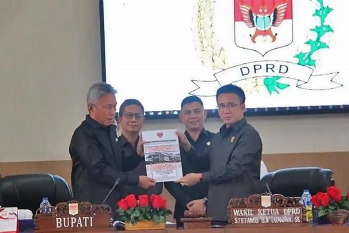 DPRD Minsel Gelar Sidang Paripurna, Bahas Berbagai Agenda Termasuk Hasil Reses III 2021-2022