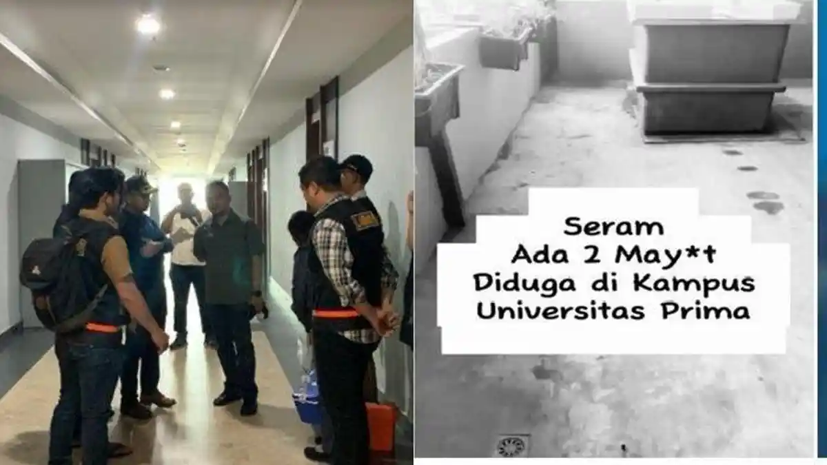 Kondisi 5 Mayat yang Ditemukan di Unpri Medan, Keadaan Bertumpuk di Dalam Bak, Sudah Keriput