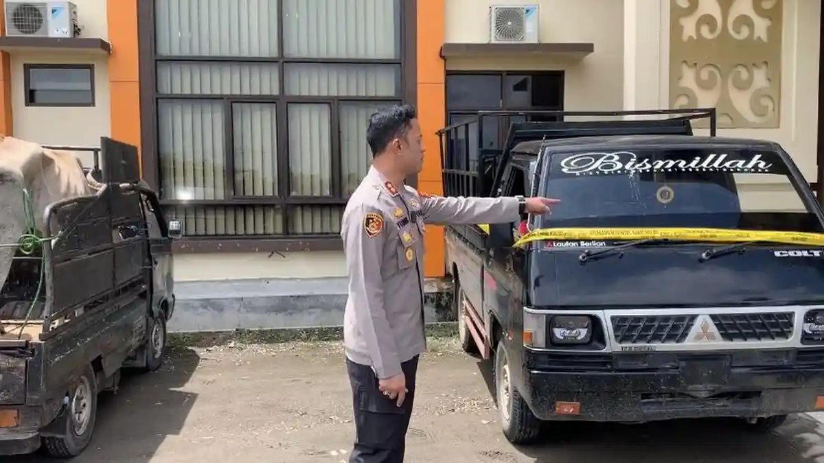 Satu Tersangka Pencurian Sapi Tewas Usai Dihadiahi Timah Panas di Bagian Kaki