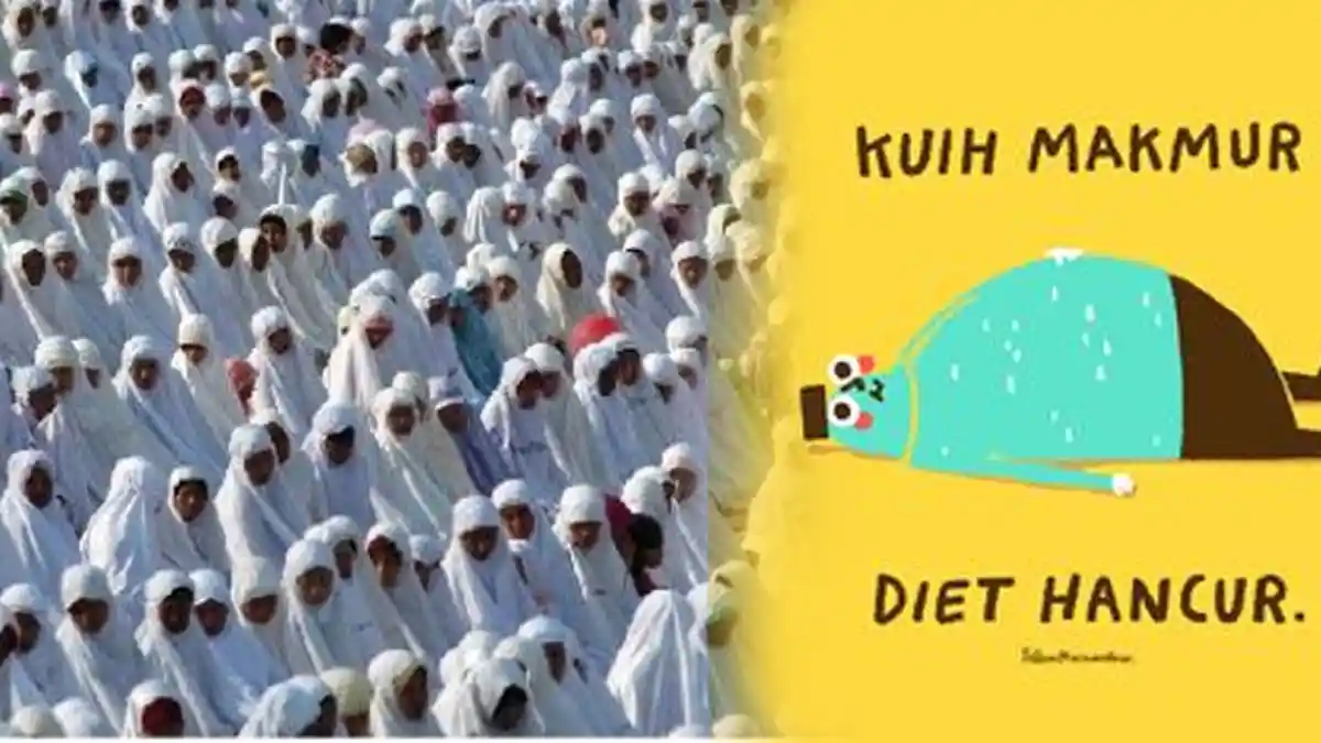 Kumpulan Gambar Lucu Ucapan Selamat Idul Fitri 1439 H! Bisa Untuk Dikirim dan Instastory!