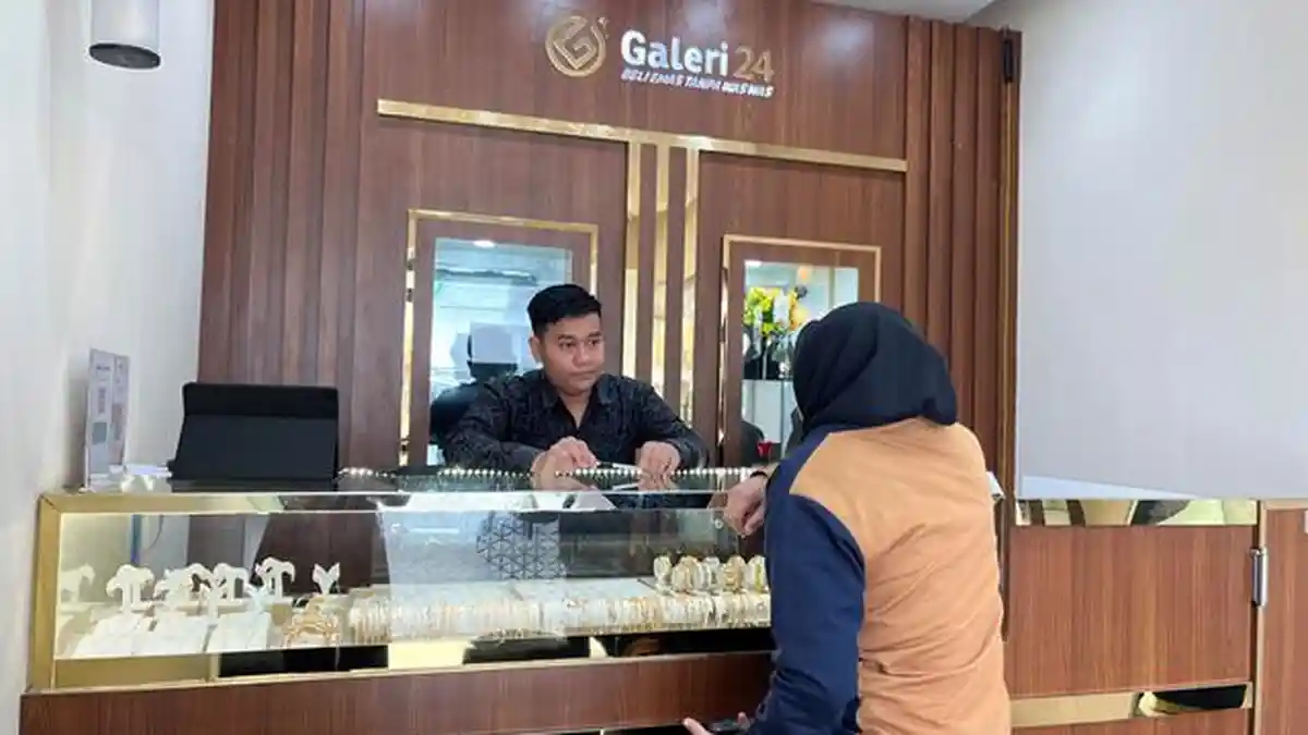 Geliat Pembelian Emas Tinggi Usai Lebaran