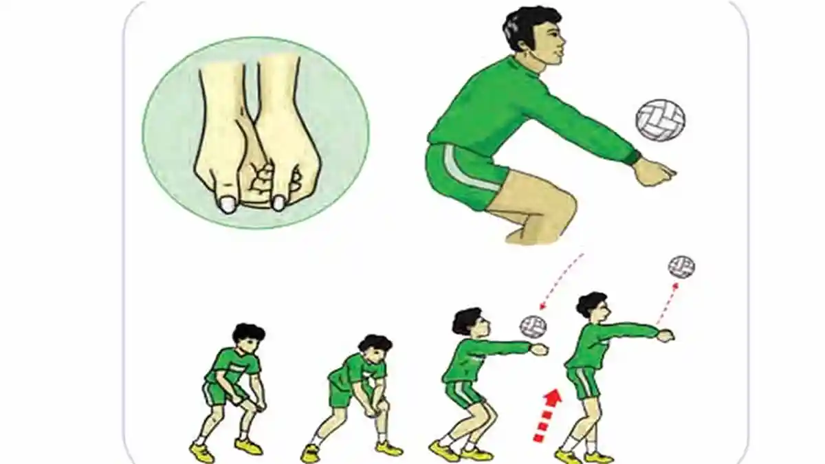 Sebutkan Teknik Dasar Permainan Bola Voli, Apa Saja ?