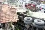 Kecelakaan Maut Truk Kontainer di Cianjur