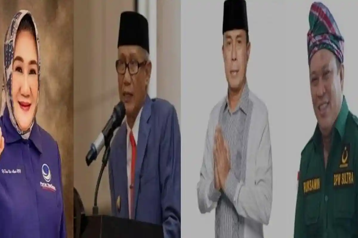4 Nama Bakal Calon Gubernur Sulawesi Tenggara Digadang Partai Demokrat di Pilgub Sultra 2024