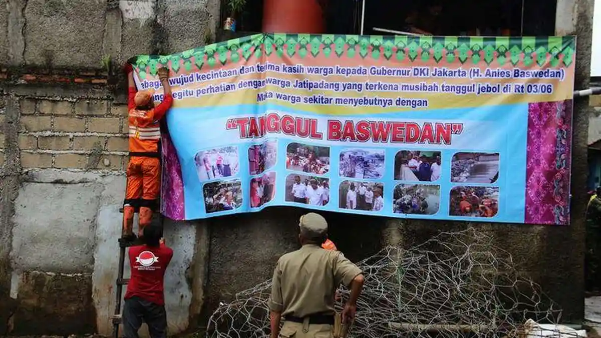 Asal Usul Munculnya Nama Tanggul Baswedan yang Jebol, Apa Kaitannya dengan Anies Baswedan?